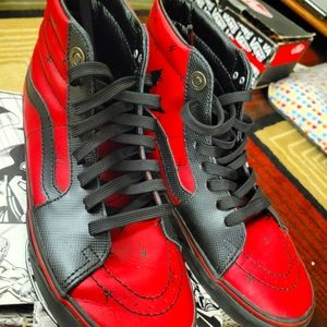 Marvel Vans Deadpool SK8-Hi Mens size 8